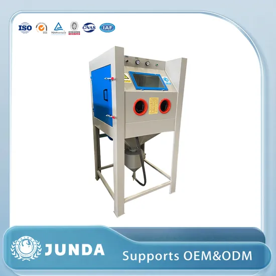 Tumble Basket Sandblaster, Automatic Drum Sand Blasting Machine