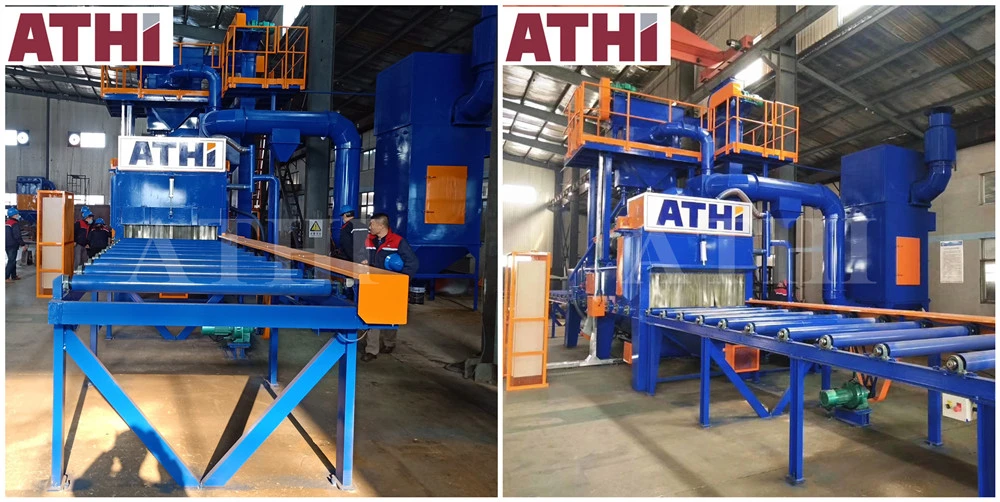 Automatic Shot Blasting Machine Sand Blasting Machine for H Beams