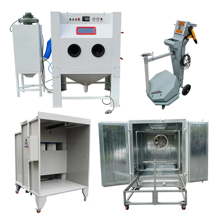 Wheel Powder Coating and Sand Blasting Machine System