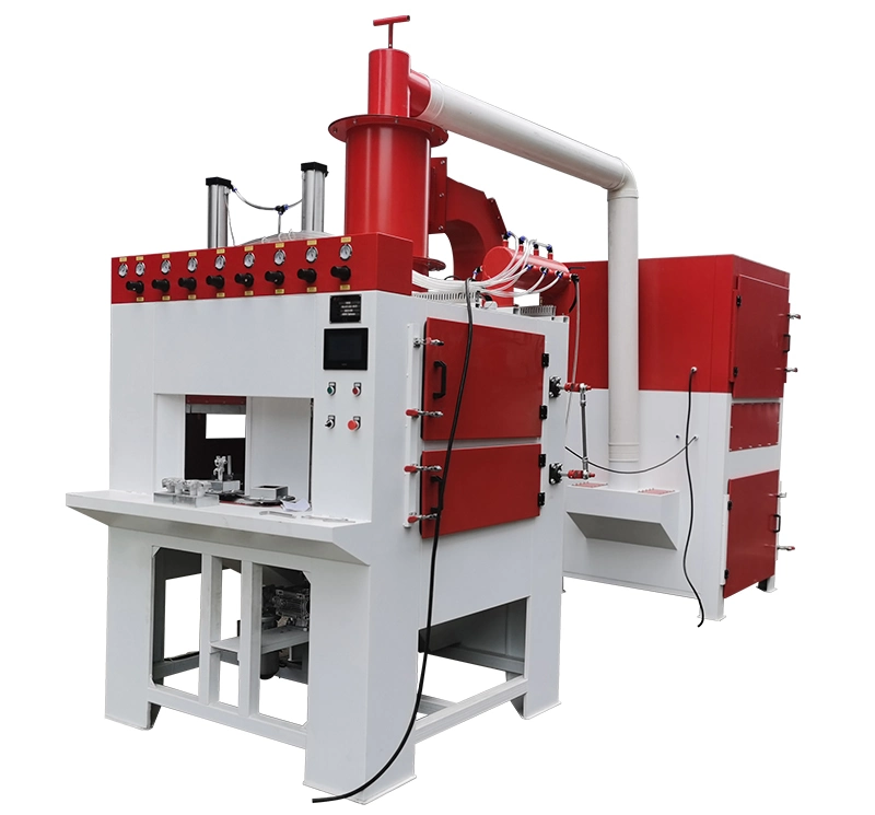 Indexing Rotary Table Automatic Sand Blasting Machine for Cylindrical Parts