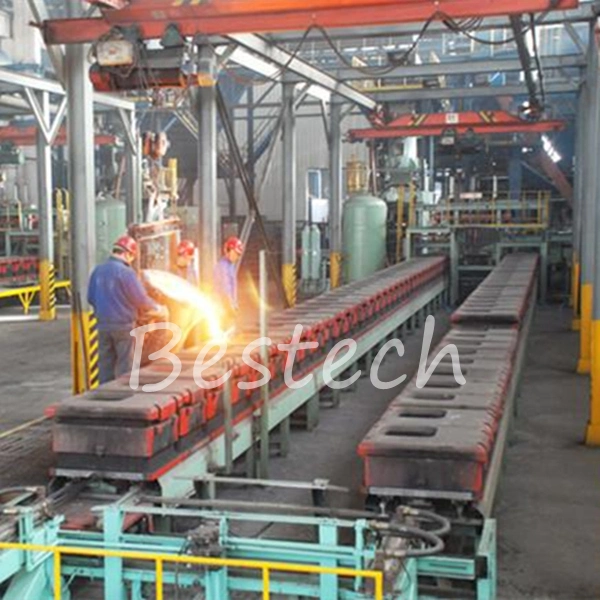 Clay Sand Foundry Molding Line Process Production Line Clay Sand Treatment Line