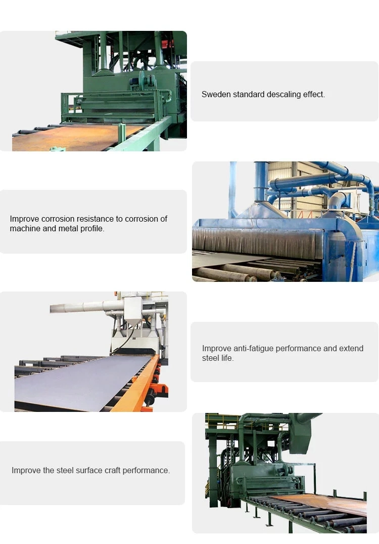 Cleaning Machine Steel Structure Shot Blasting Equipment